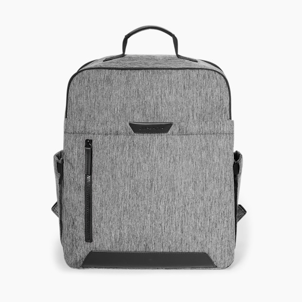 Skip Hop Baxter Back-Open Diaper Backpack - Heather Grey.