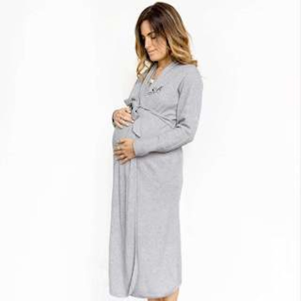Monica + Andy Organic Lounge Robe - $65.00.