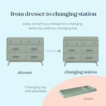 Sage Green Dresser DaVinci Otto 6-Drawer Dresser Light Sage Babylist Shop Sage Green Dresser DaVinci Otto 6-Drawer Dresser Light Sage Babylist Shop