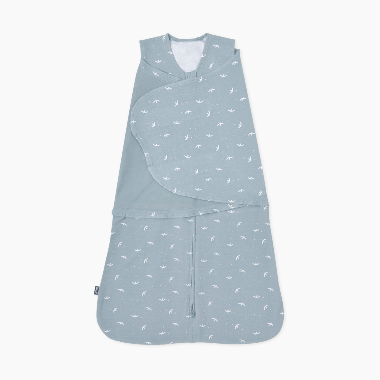 Halo SleepSack Swaddle Cotton - Birds, Newborn.