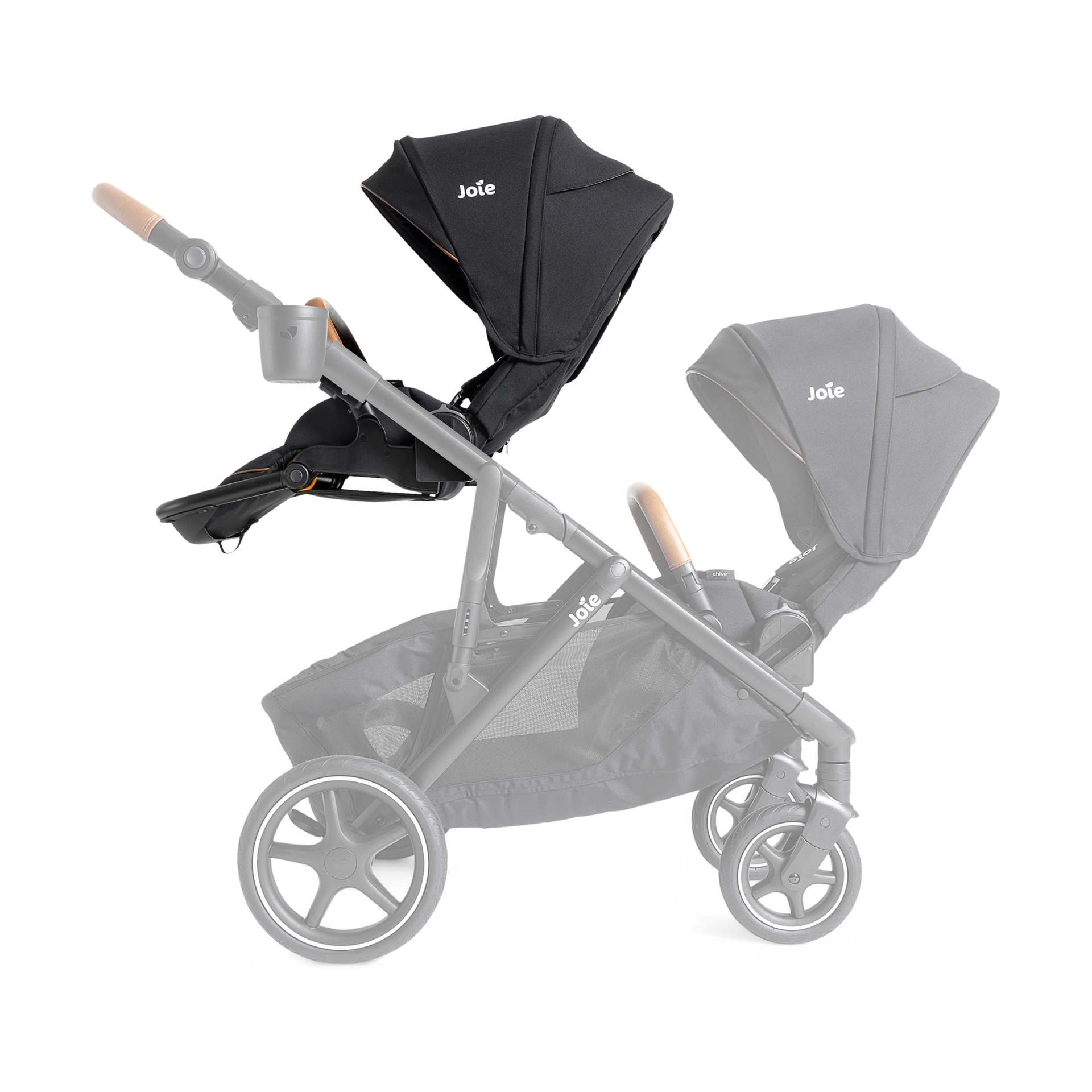 Joie Chive Sibling Seat - Shale.