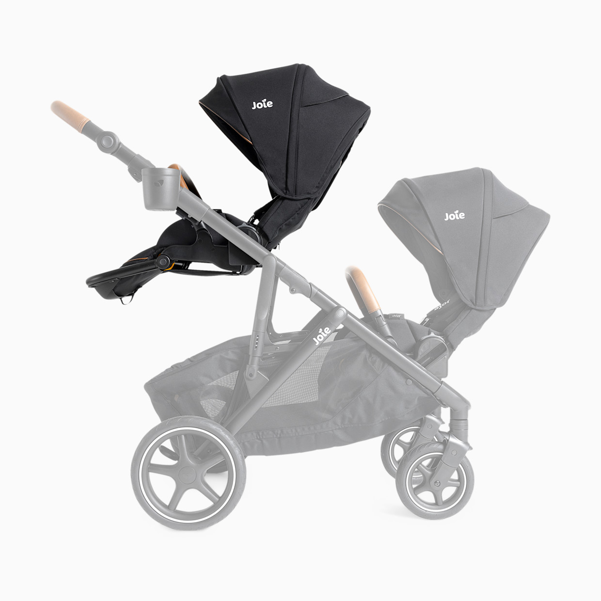 Joie Chive Sibling Seat - Shale.