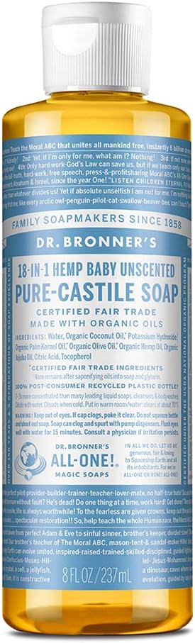 Dr. Bronner's Pure-Castile Liquid Soap