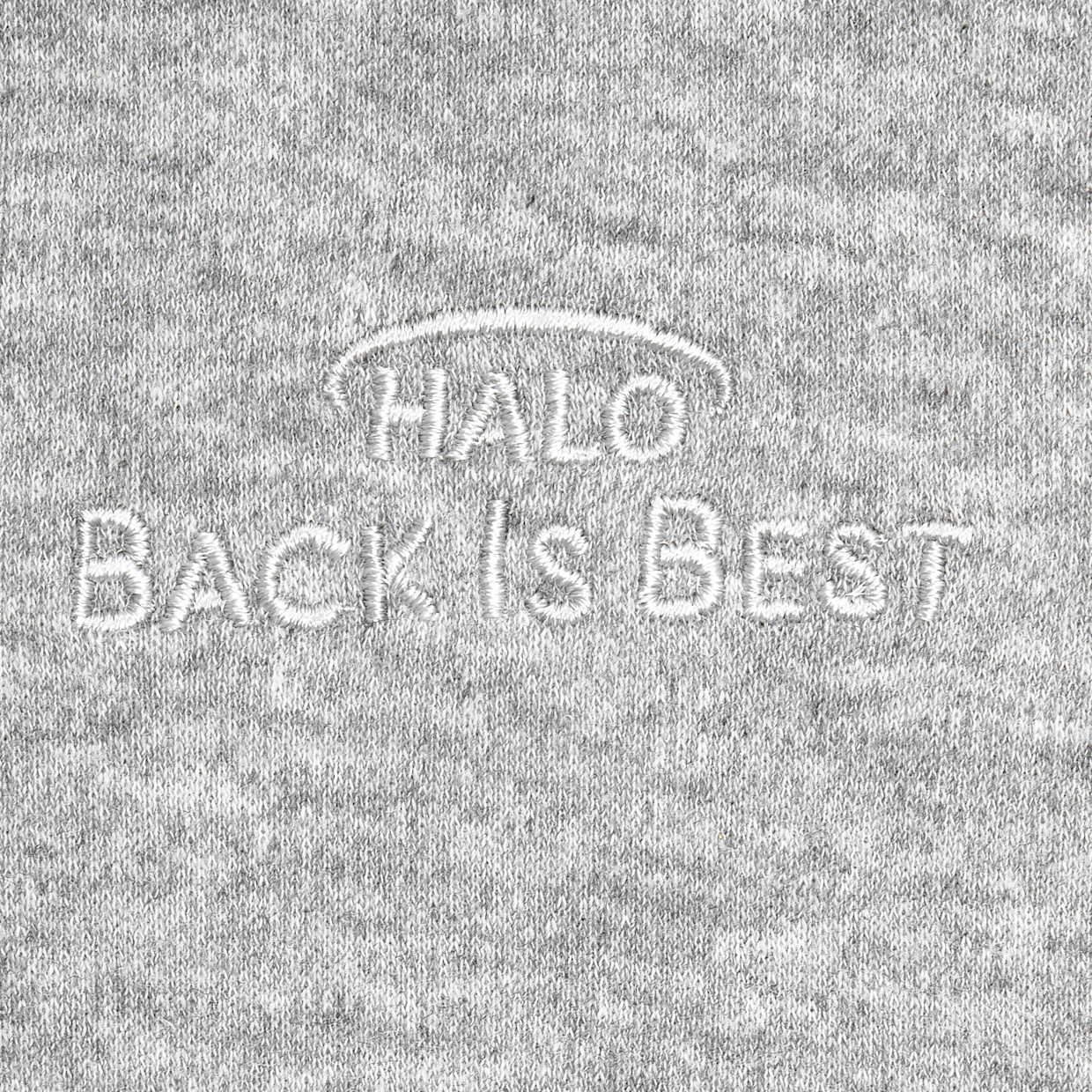 Halo SleepSack Wearable Blanket Cotton - Heather Grey, Medium.