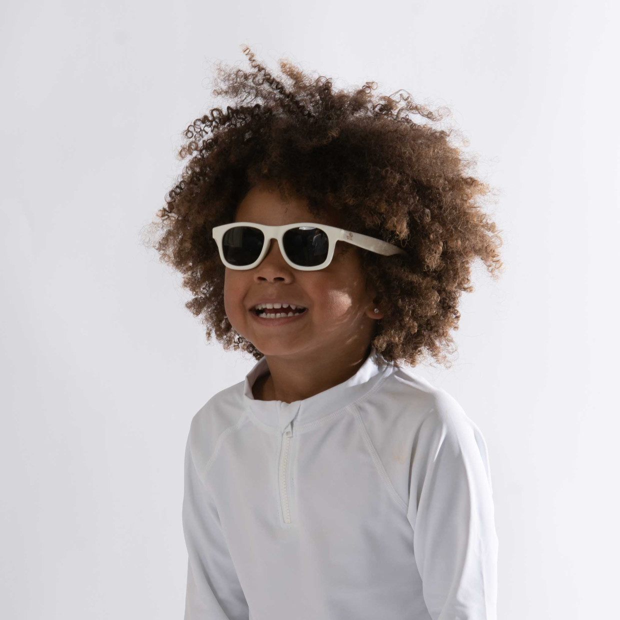 GREEN SPROUTS Sprout Ware Flexible Sunglasses - White, 0-24 Months.
