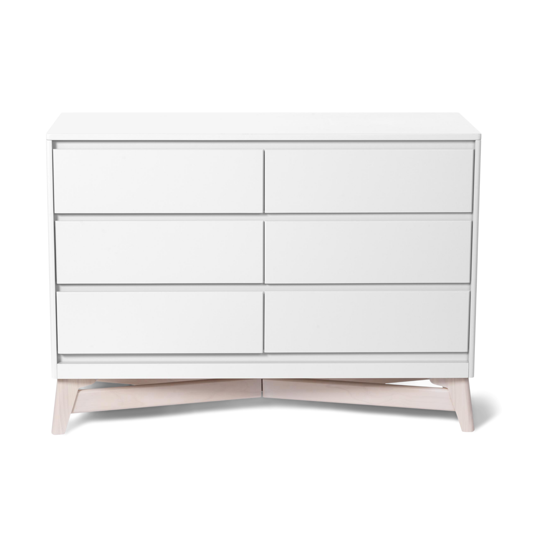 Little Seeds Pala 6-Drawer Dresser - White.