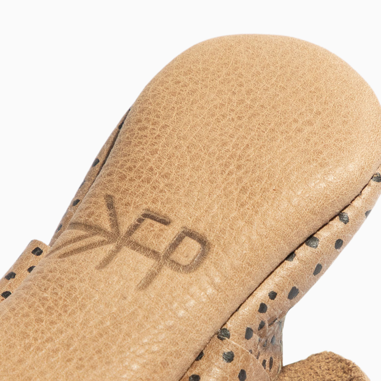 Freshly Picked Knotted Bow Moccasins - Almond Speckles, 1.