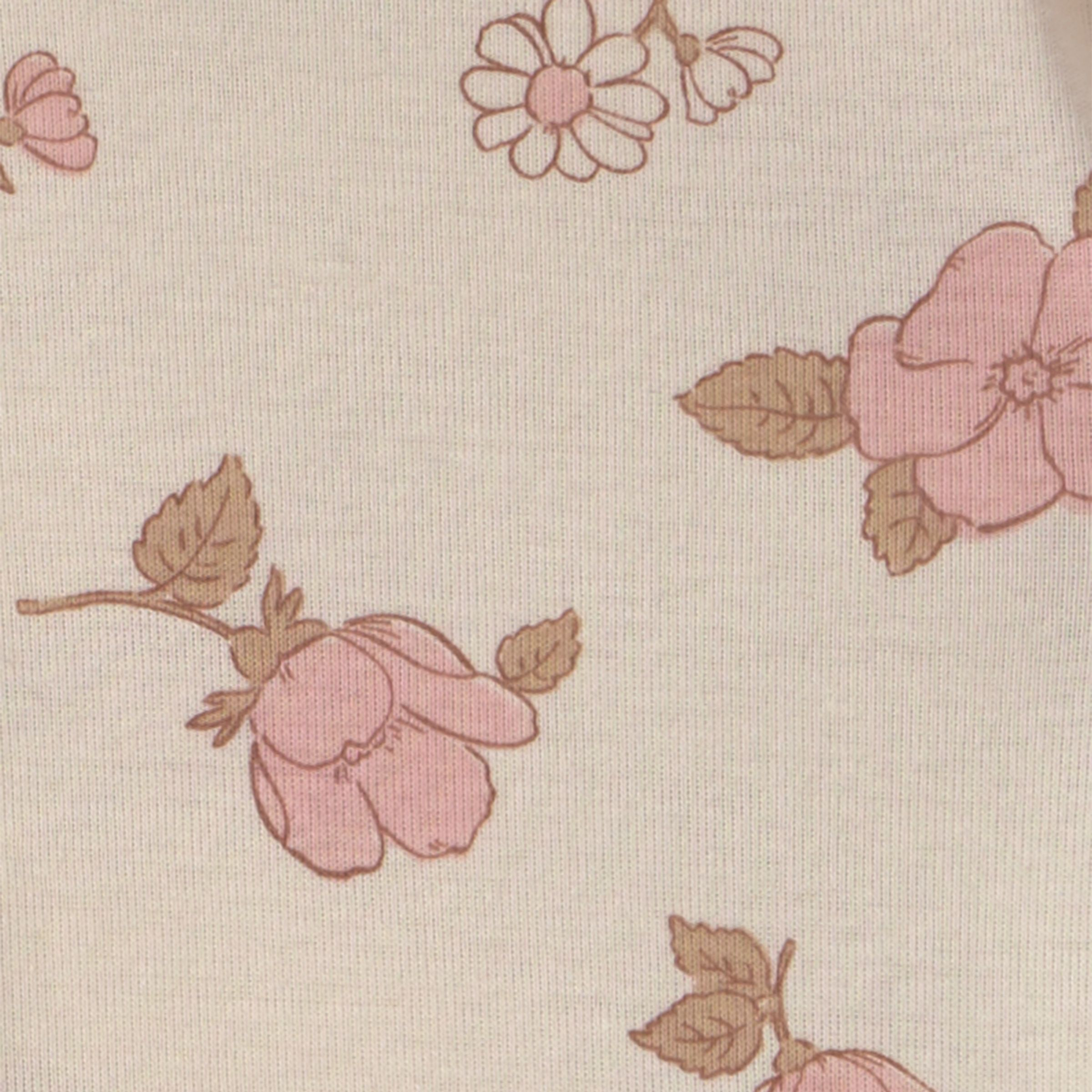 Carter's 3-Piece Bodysuit & Pant Gift Set - Pink/Ivory Flowers, 6M.