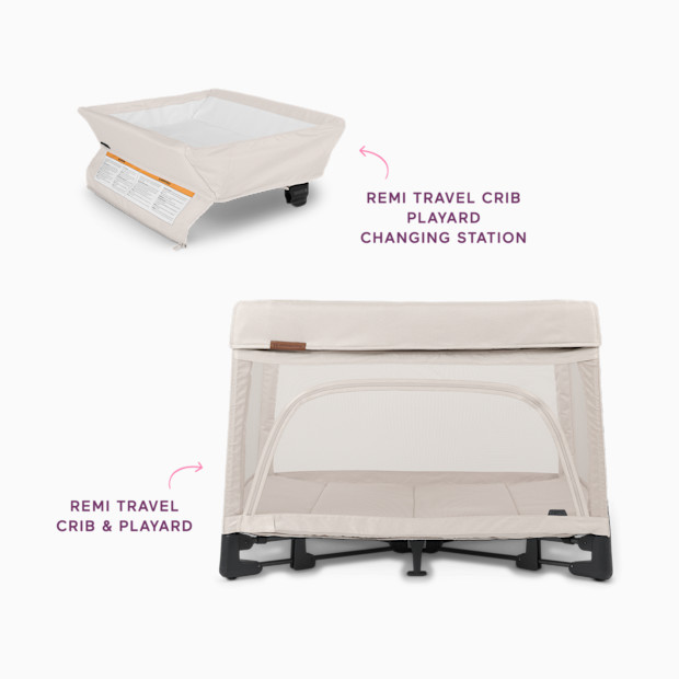 UPPAbaby Remi Travel Crib with Care Station.