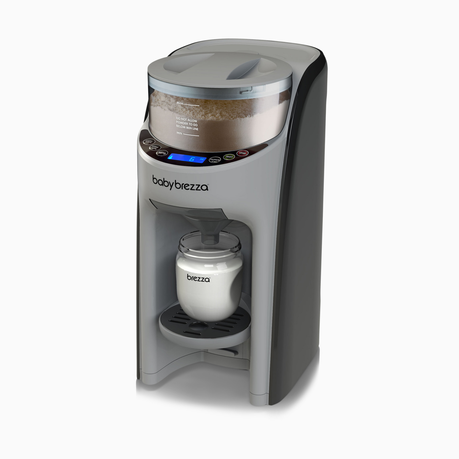 Baby Brezza Formula Pro Advanced - White On Black | Babylist Shop