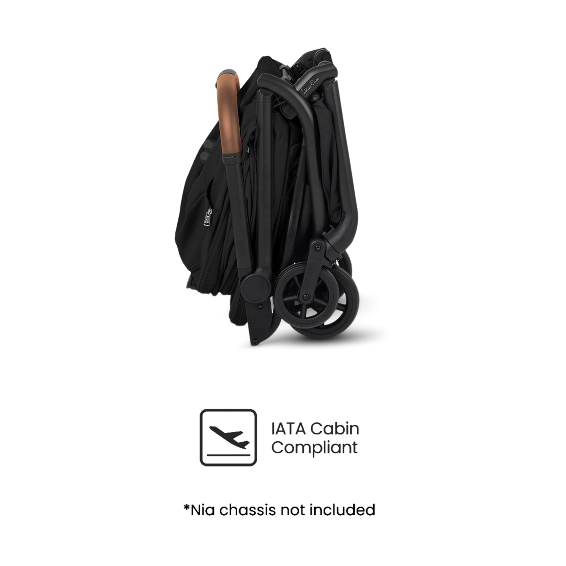 Silver Cross Nia Compact Bassinet - Onyx.