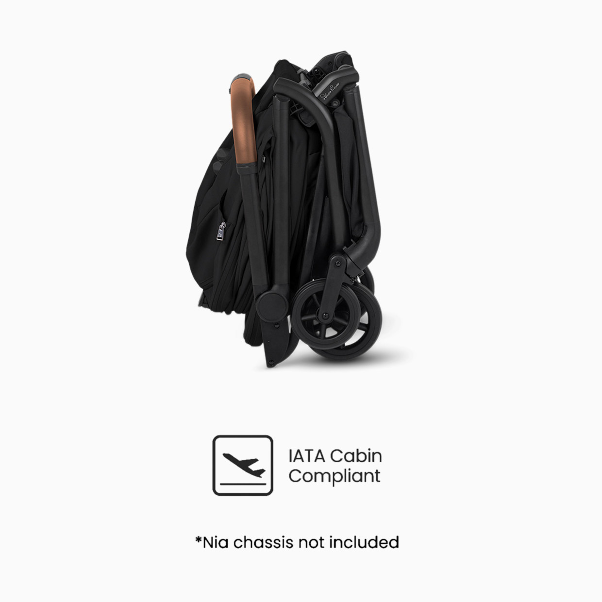 Silver Cross Nia Compact Bassinet - Onyx.