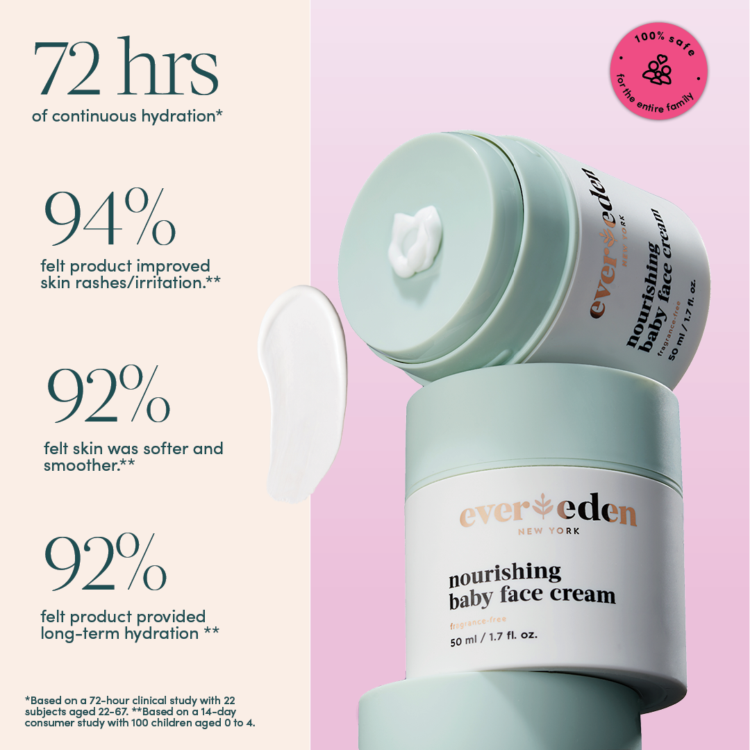 Evereden Nourishing Baby Face Cream.