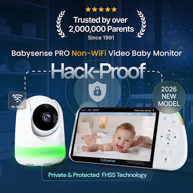 Babysense Babysense PRO 1080p Full HD Split-Screen Baby Monitor.