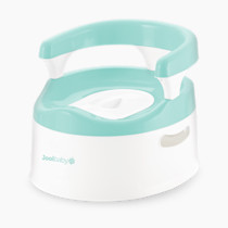 Jool Baby Potty Chair for Toddler Toilet Training - Splash Guard & Back Support (Aqua)