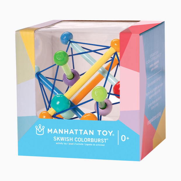 Manhattan Toy Skwish Infant Rattle - Color Burst.