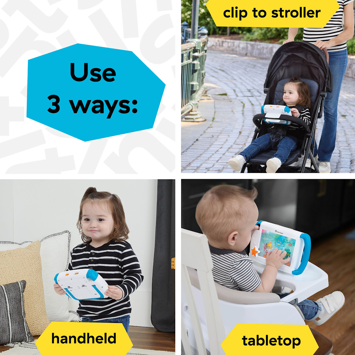 Baby Einstein On-the-Go Sea Dreams Soother - Blue.