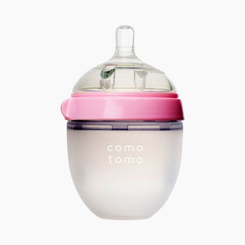 Comotomo Baby Bottle - Pink, 5 Oz.