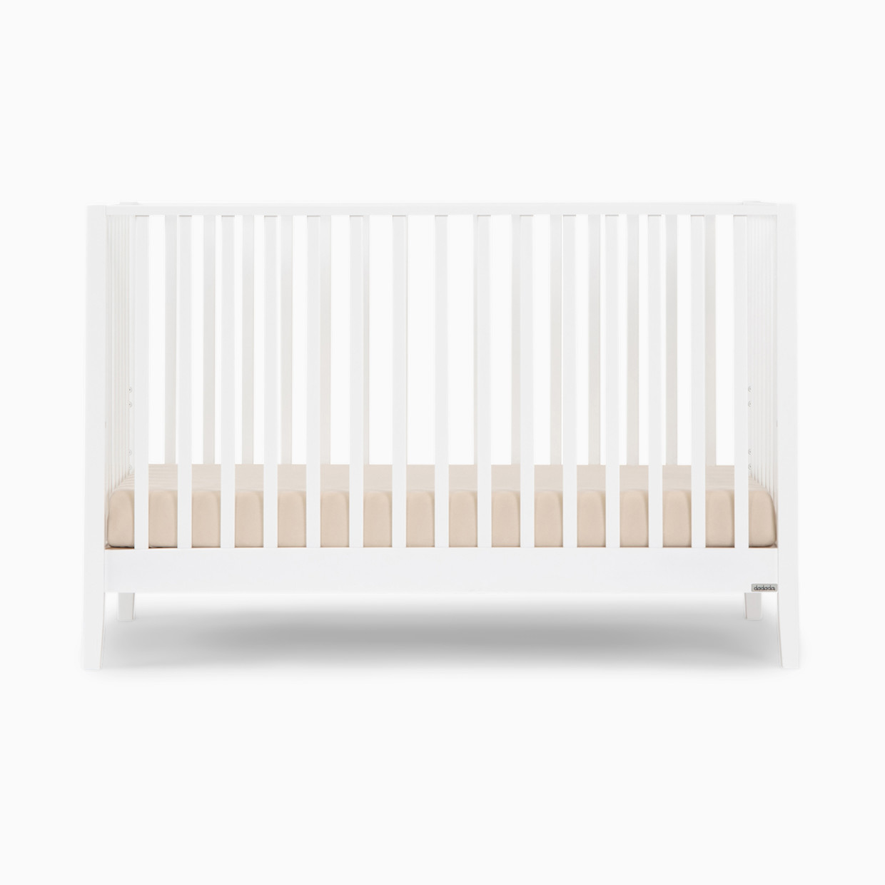 dadada LaLa 3-in-1 Convertible Crib - White.