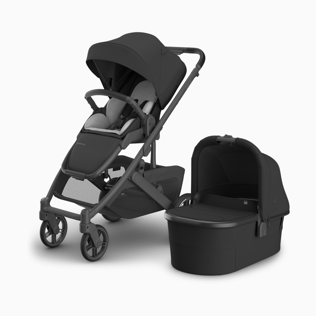 UPPAbaby Cruz V3 Stroller & Bassinet V3 Bundle - Jake.