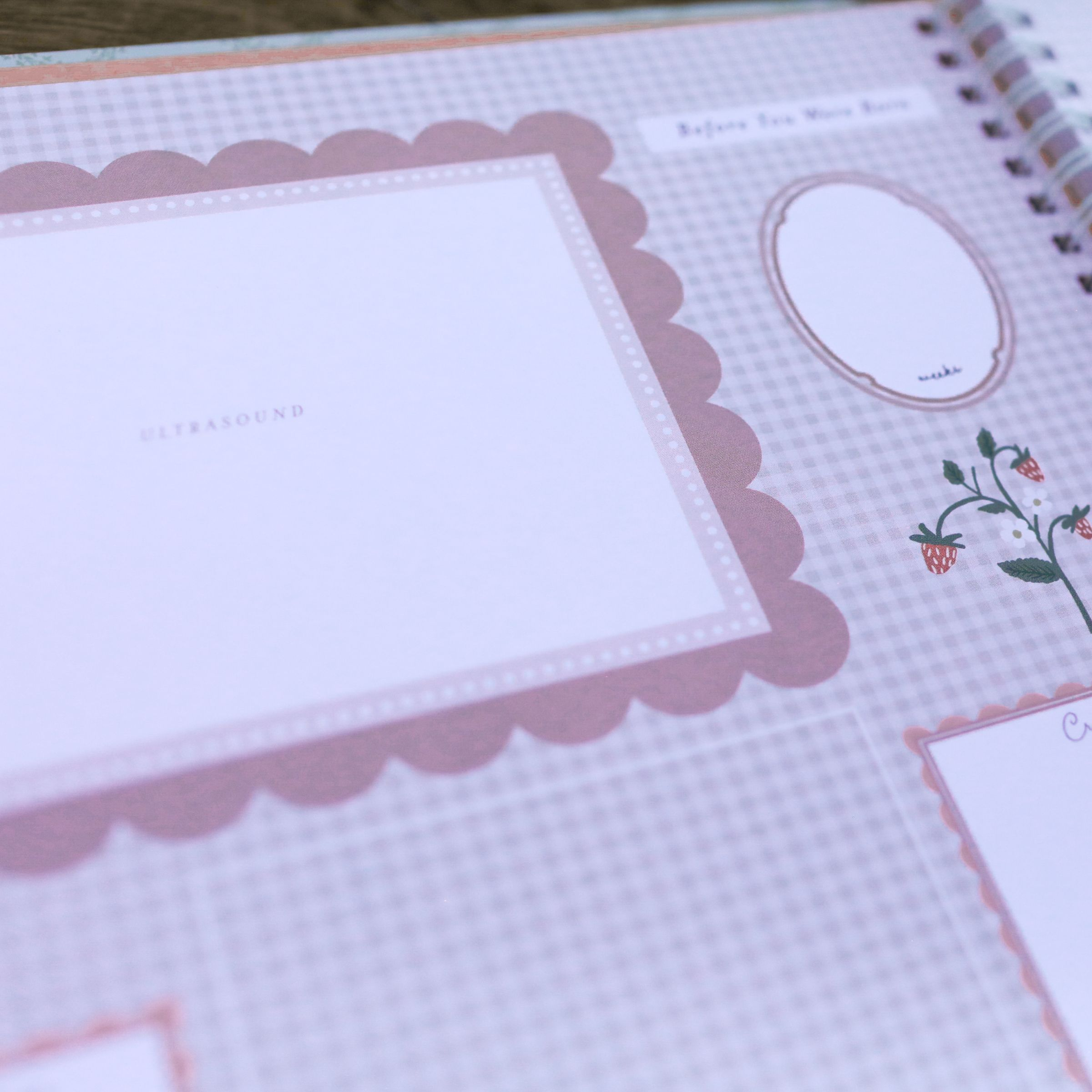 Lucy Darling Baby's First Year Memory Book - Cottage Garden.