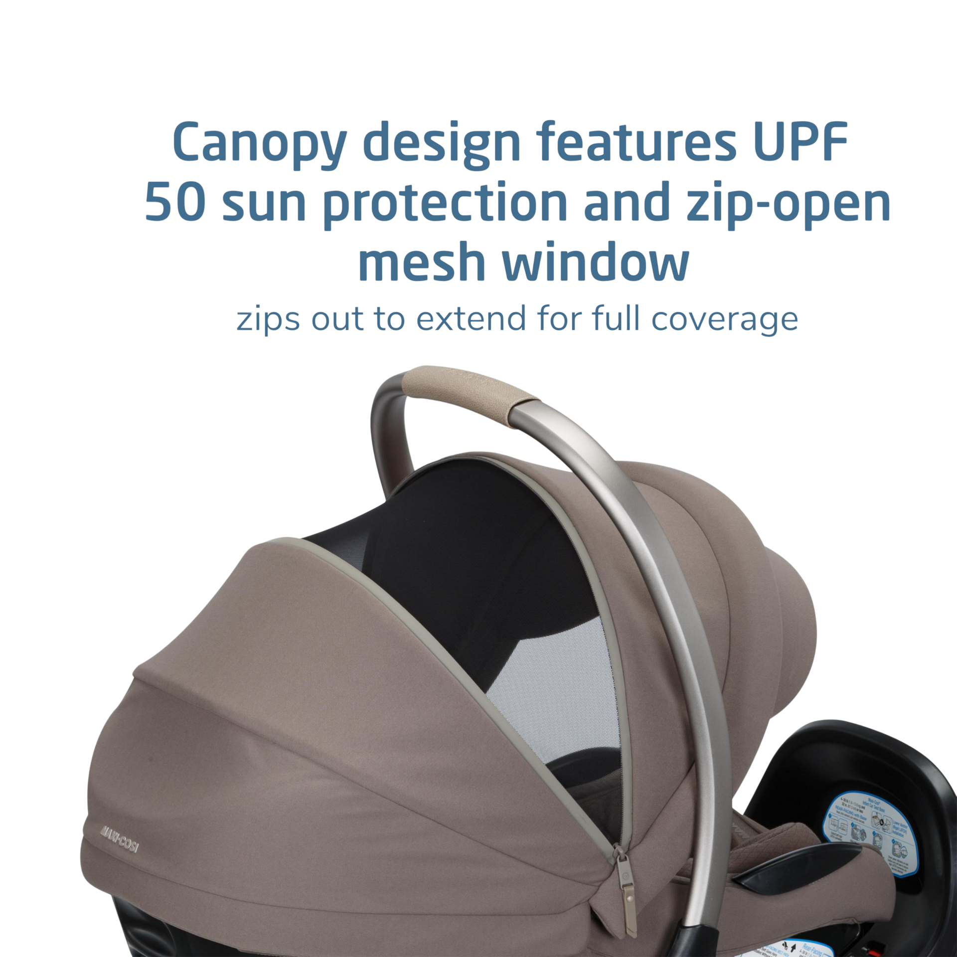 Maxi-Cosi Ambra Infant Car Seat - Truffle.
