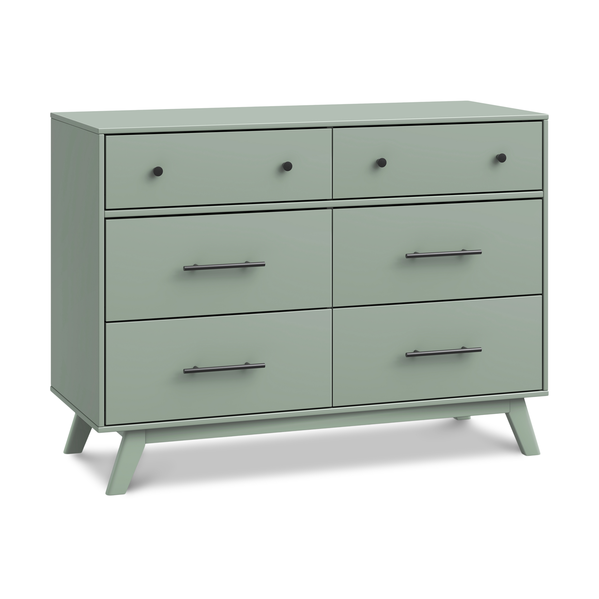 daVinci Otto 6-Drawer Dresser - Light Sage.