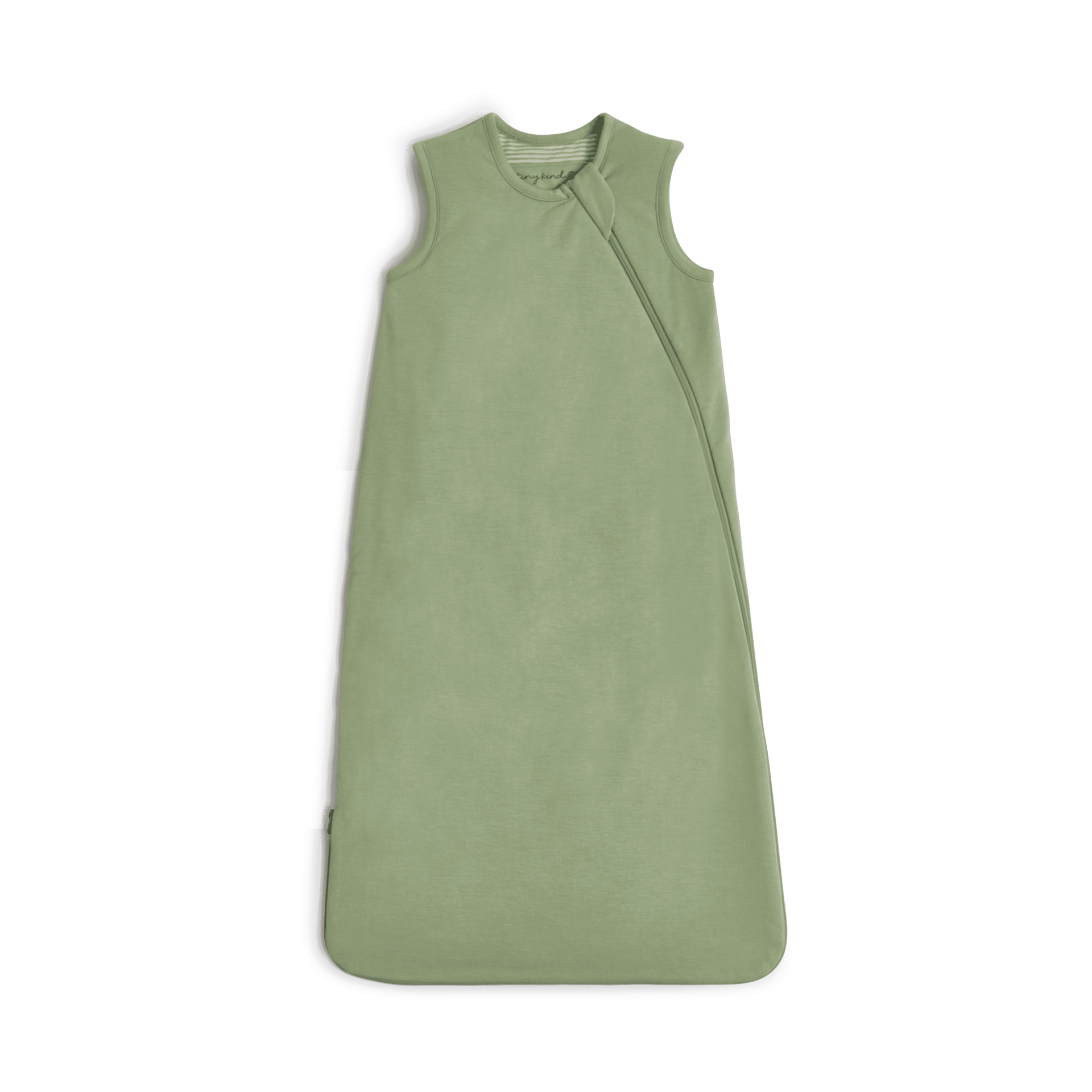 Tiny Kind Bamboo Viscose Wearable Sleep Bag 1.0 TOG - Green, Small (0-6 Months).