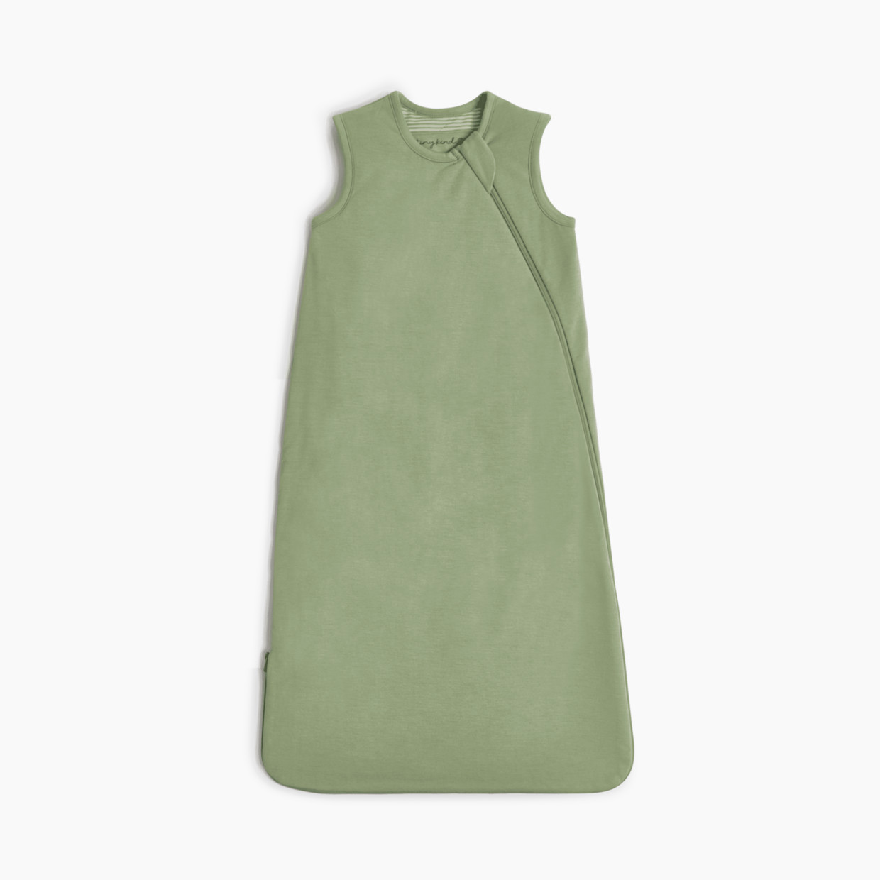 Tiny Kind Bamboo Viscose Wearable Sleep Bag 1.0 TOG - Green, Small (0-6 Months).