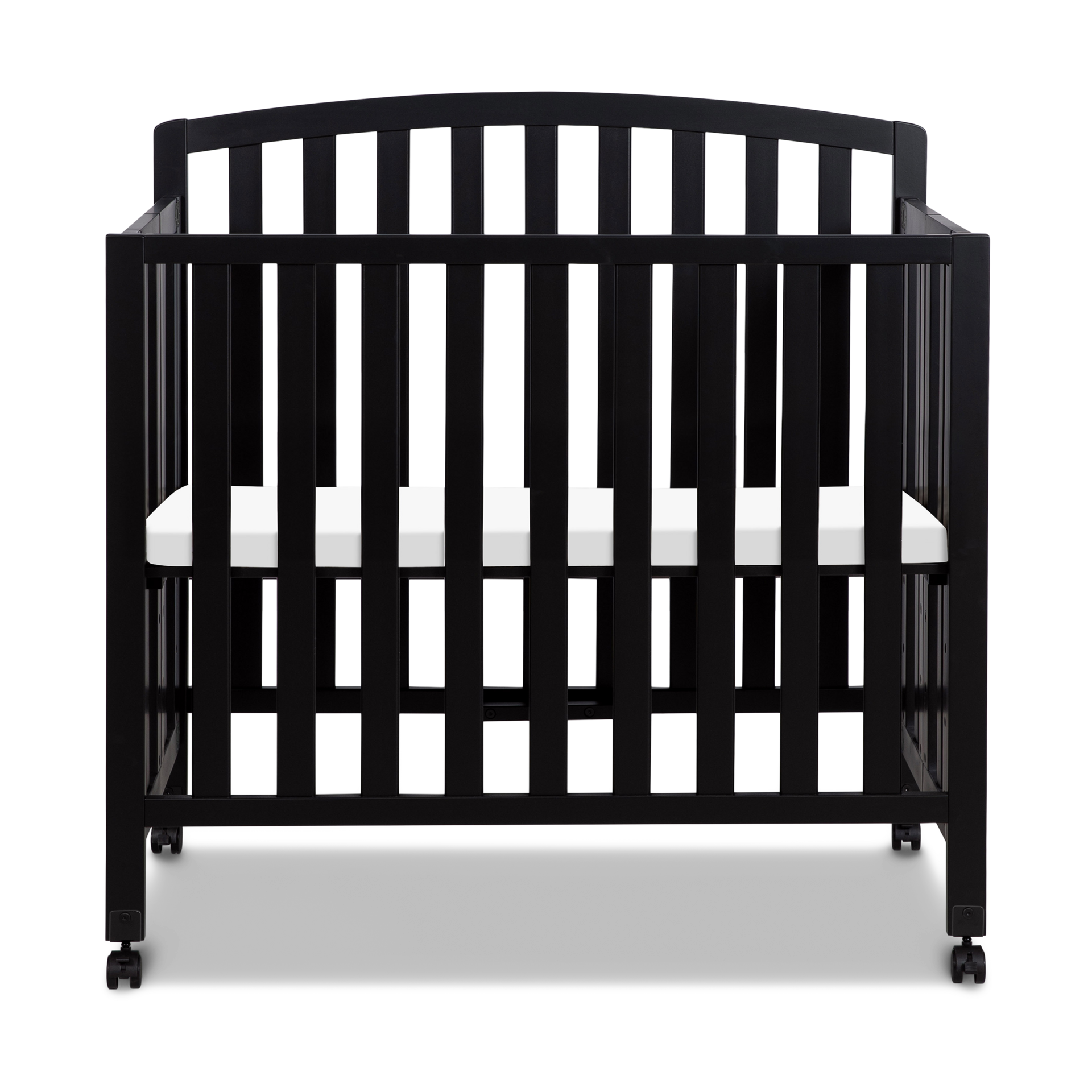 daVinci Dylan Folding Portable 3-in-1 Mini Crib - Ebony.