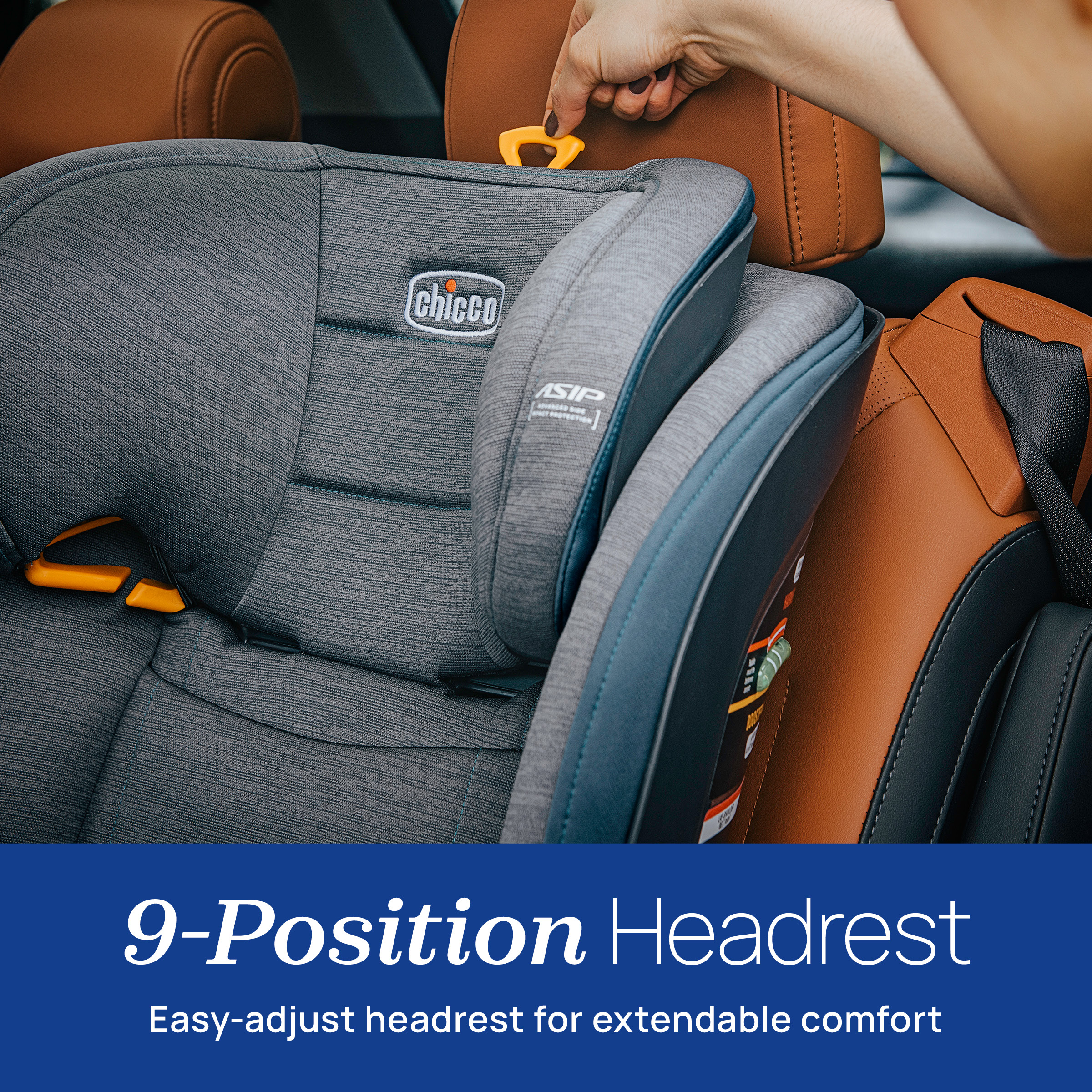 Chicco MyFit ClearTex Harness + Booster Car Seat.