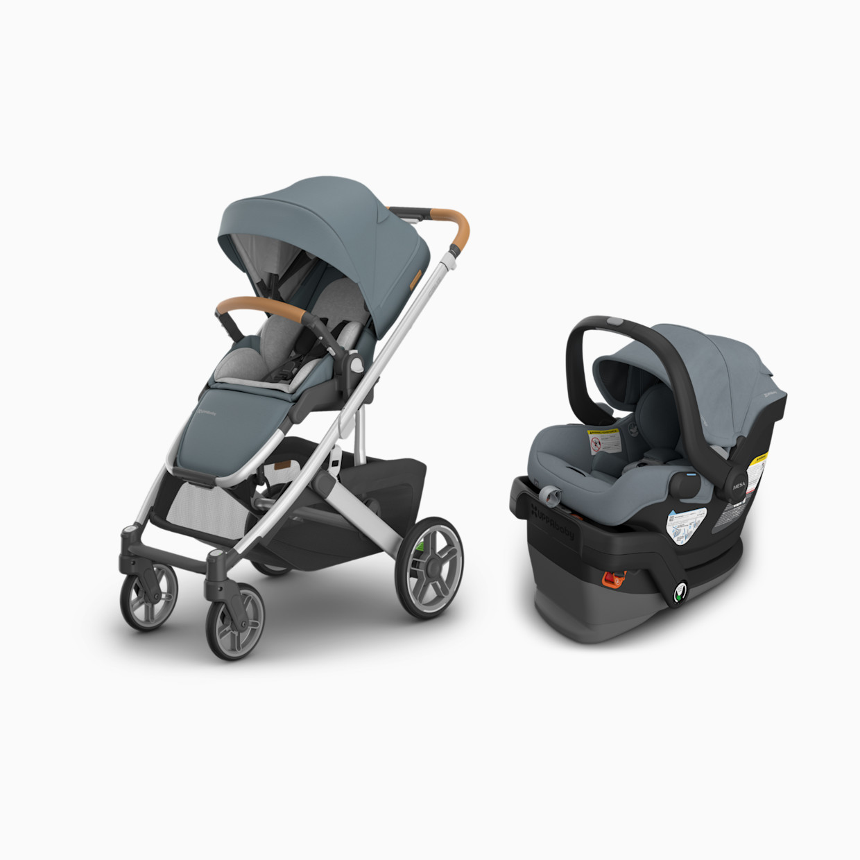 UPPAbaby Cruz V3 Stroller & Mesa V3 Infant Car Seat Travel System - Callum.