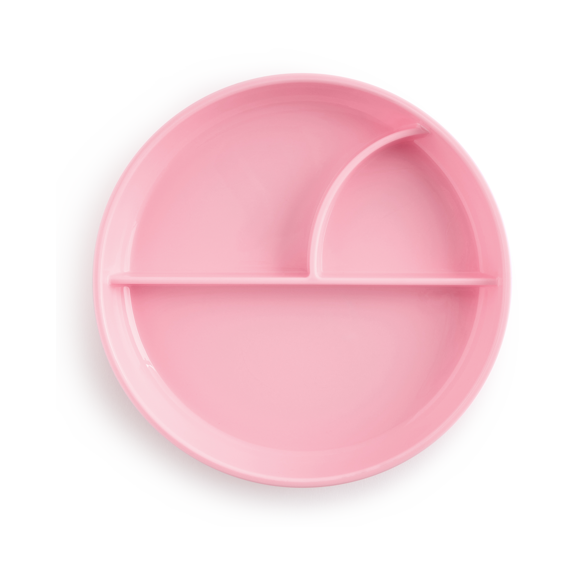 Sprucely Suction Plate (2 Pack) - Pink/Sand.
