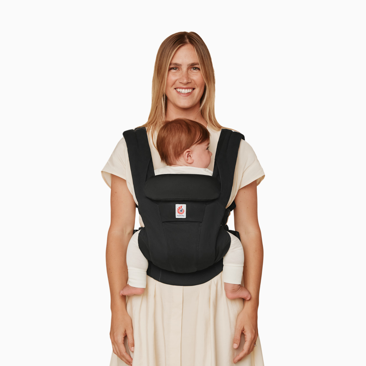 Ergobaby Omni Deluxe Carrier - Onyx Black Cotton.