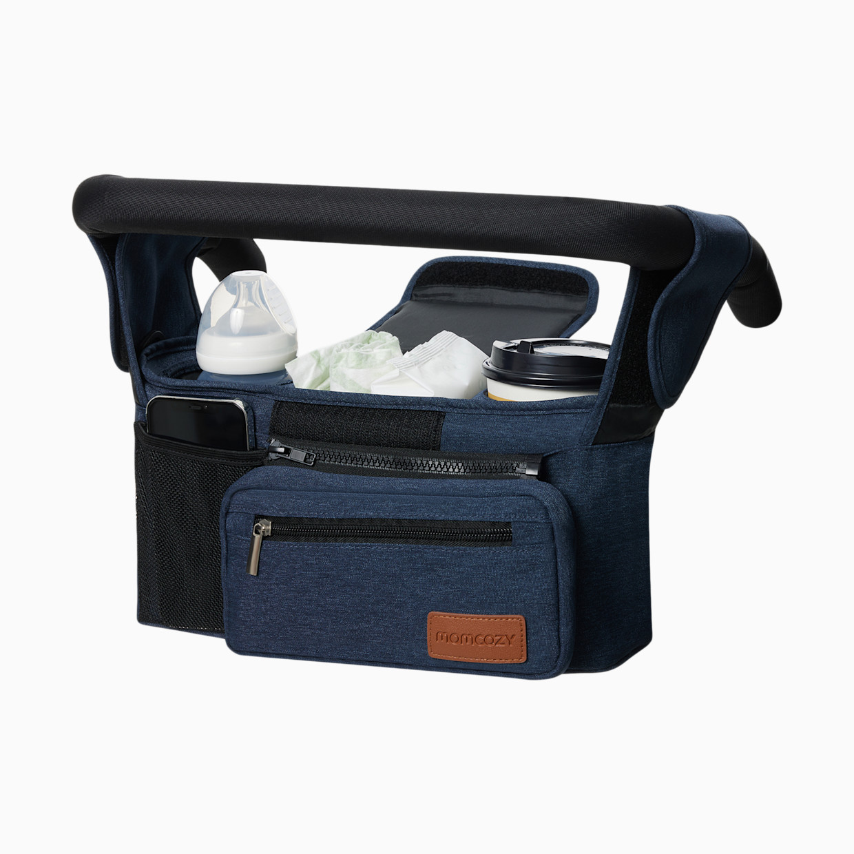 Momcozy Stroller Organizer - Dark Blue.