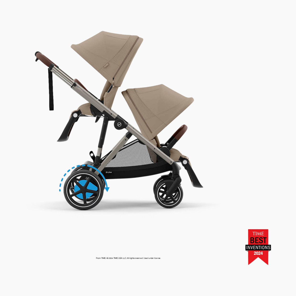 Cybex eGazelle/Gazelle S Second Seat - Almond Beige.