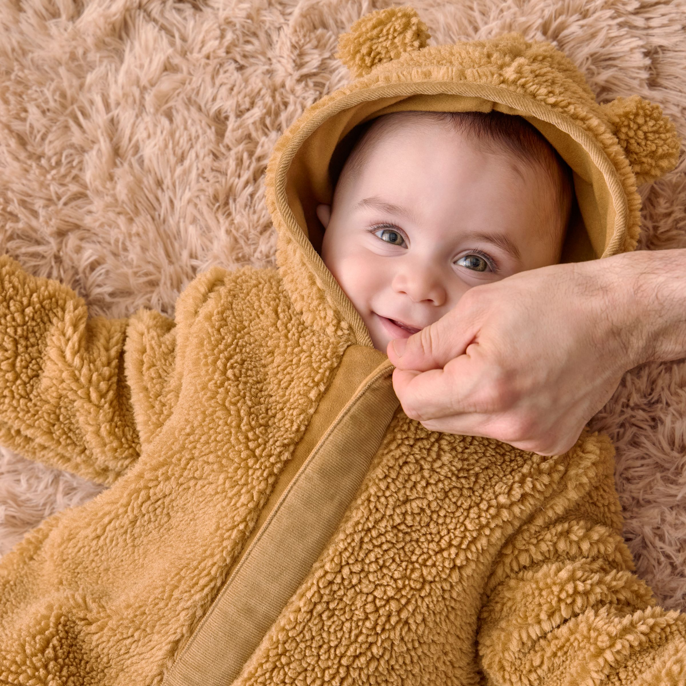 Magnetic Me Sherpa Magnetic Pram - Brown, 0-3 M.