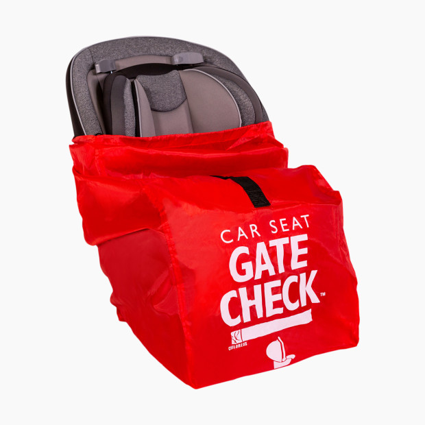 JL Childress Gate Check Travel Bag for Car Seats - Red.