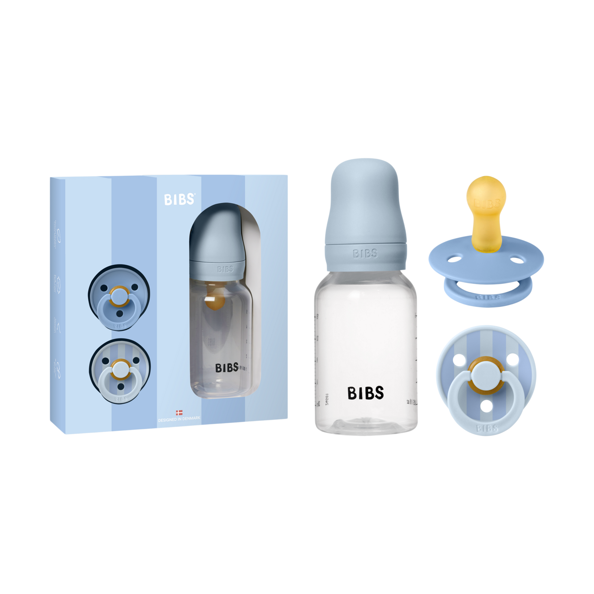 BIBS Baby Sprinkle Gift Set - Baby Blue.
