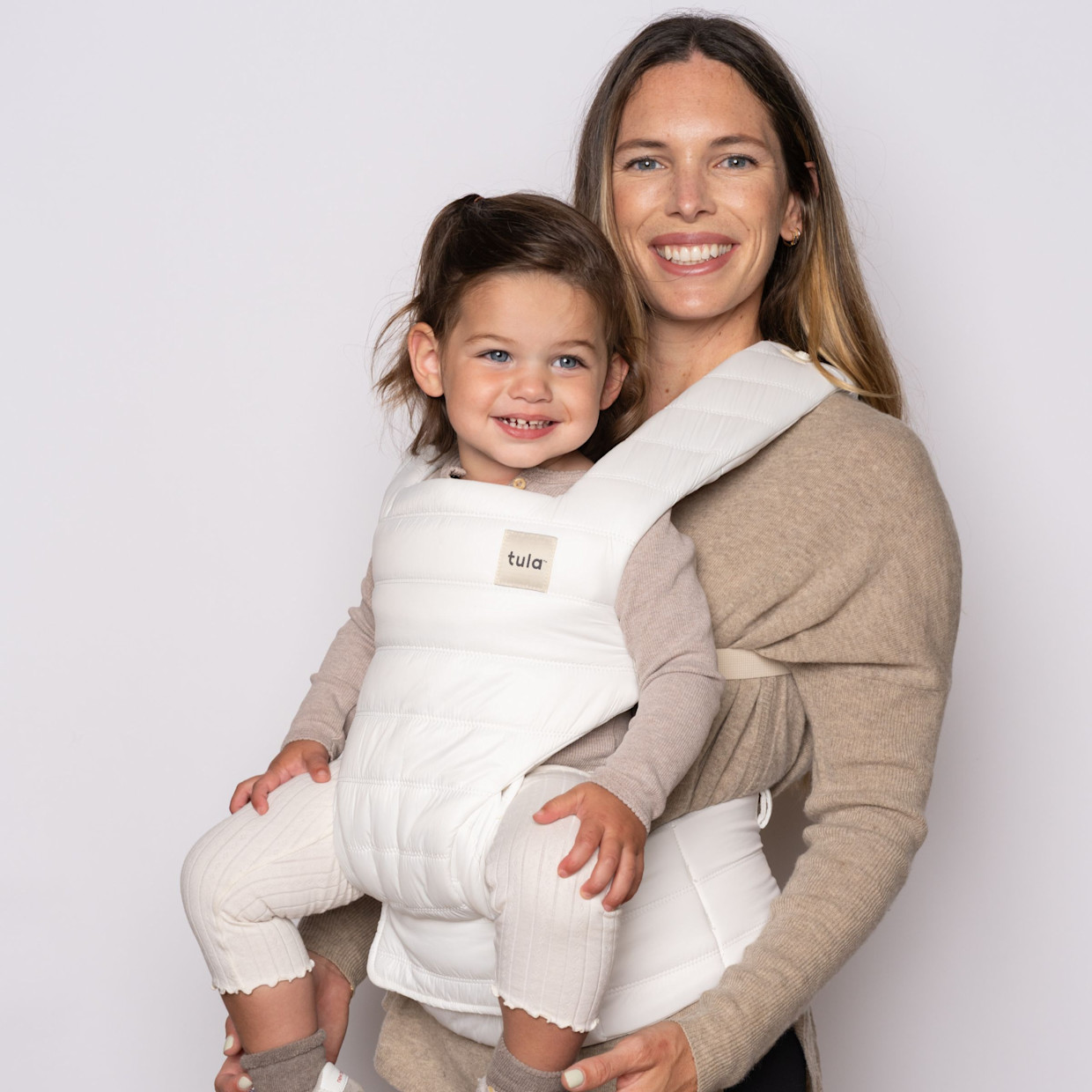 Tula Puffer Explore Baby Carrier - Egret.