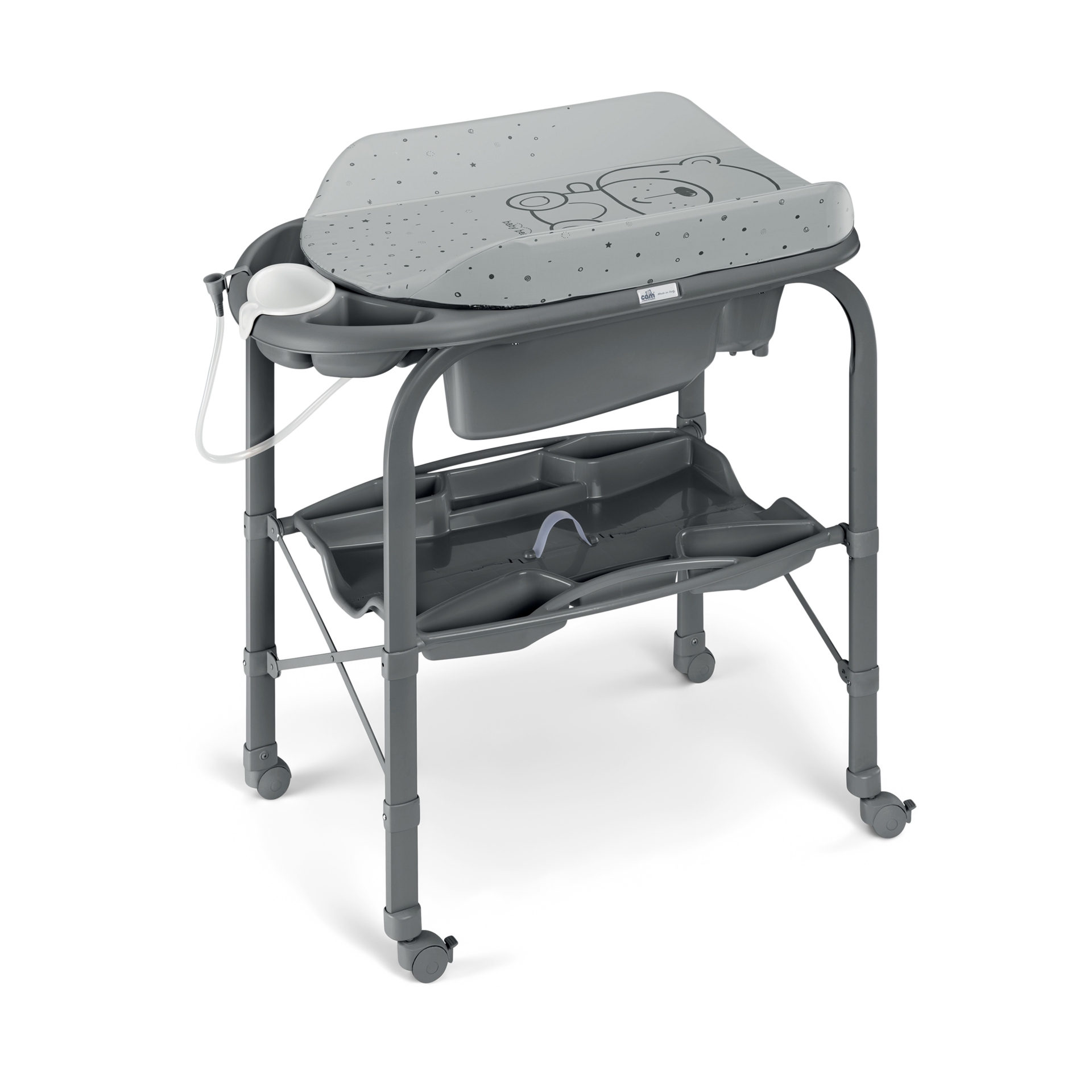 Sorelle Cambio Bath and Changing Station Gray Babylist Shop