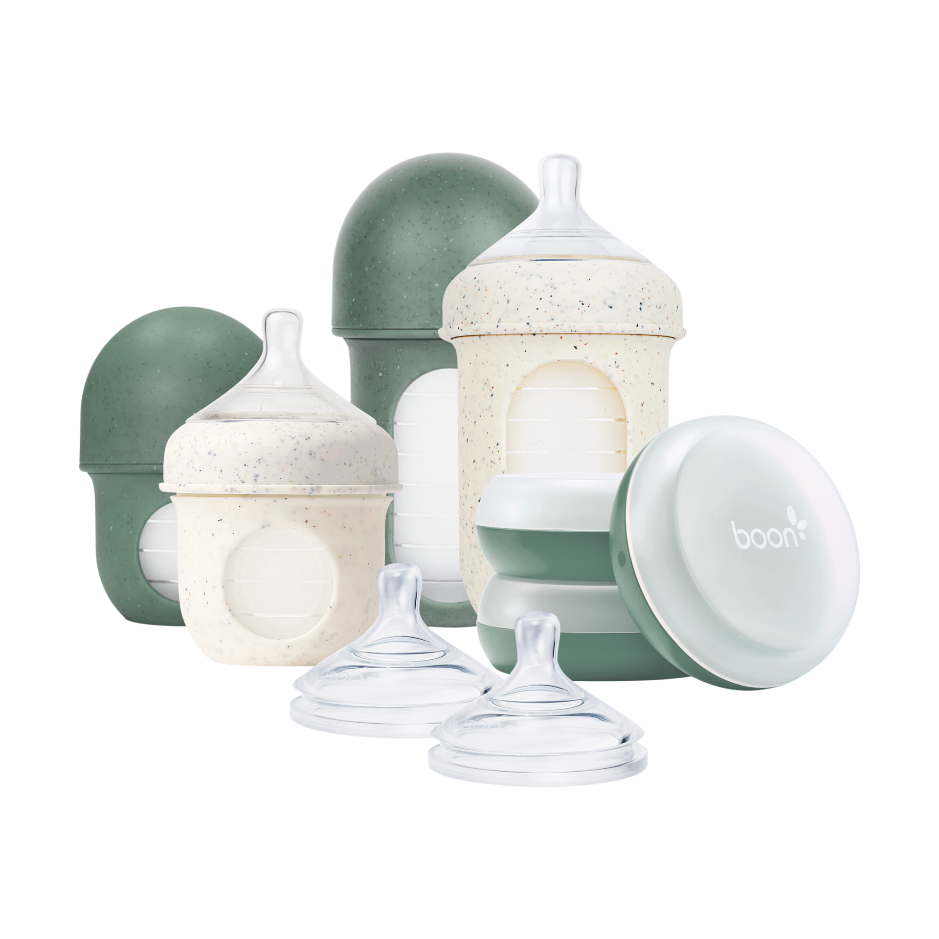 Boon Boon x Babylist NURSH Baby Bottle & Accessories Starter Set.