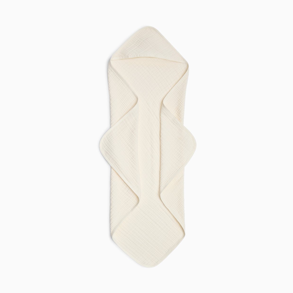 Small Story Muslin Hooded Towels (3 Pack) - White.