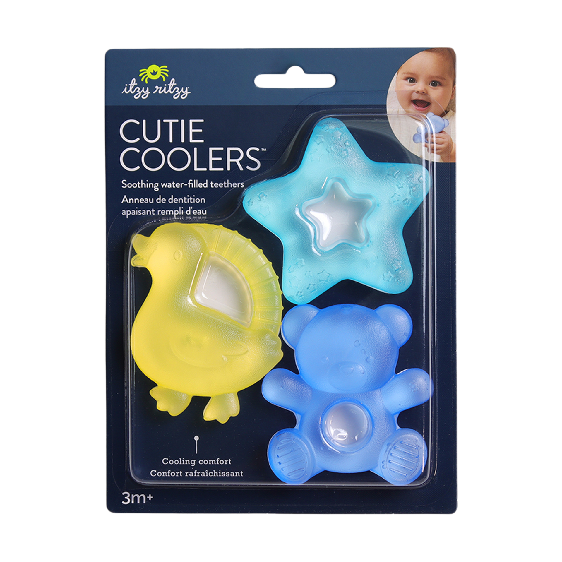 Itzy Ritzy Water-Filled Teether (3 Pack) - Bear.