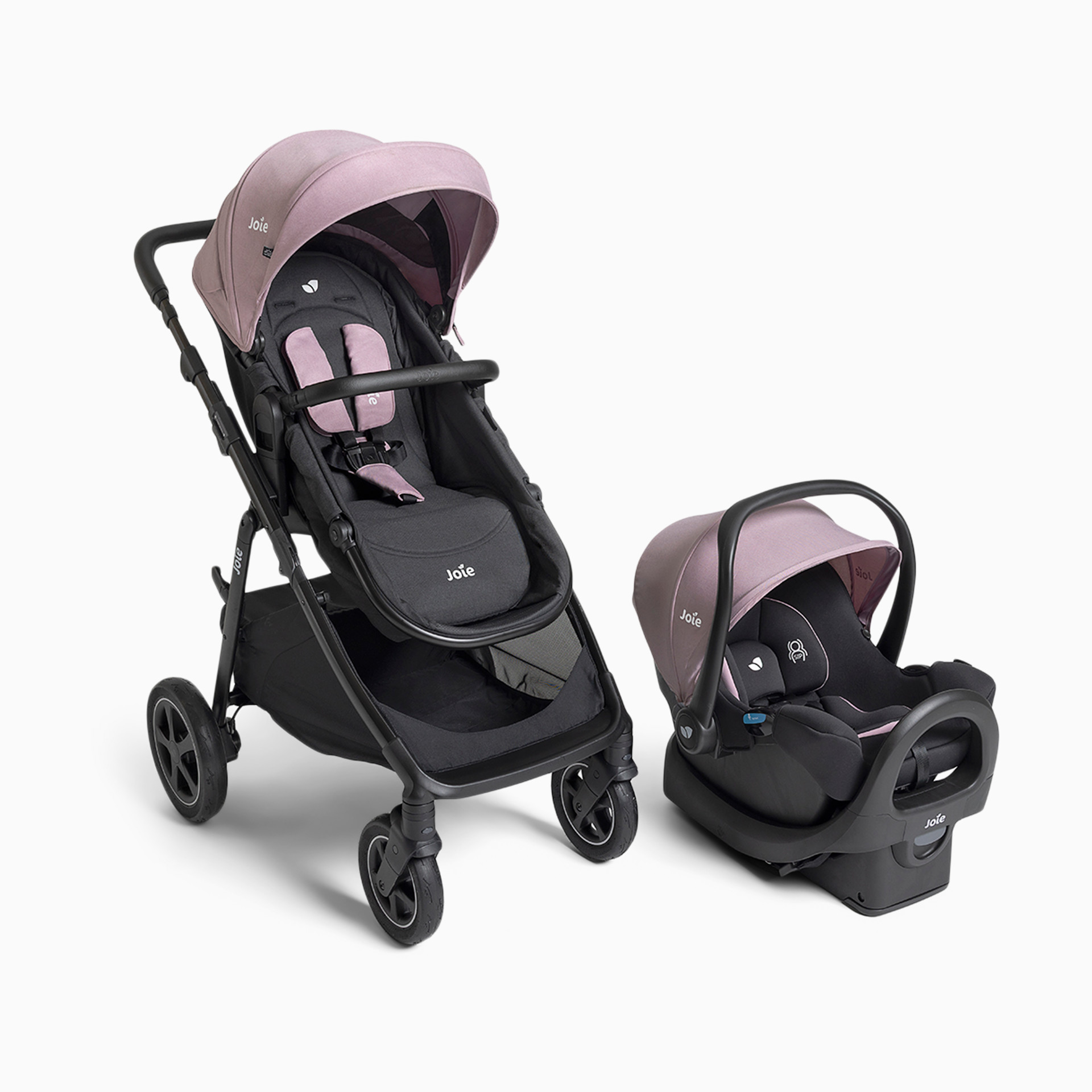 Joie Ginger DLX And Rue Travel System - Blush | Babylist Shop
