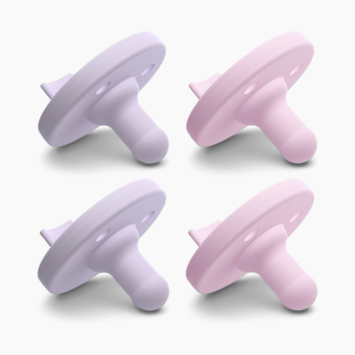 Philips Avent Soothie, 3-18 months (4 pack) - Fresh Lilac/Pastel Pink, 4.