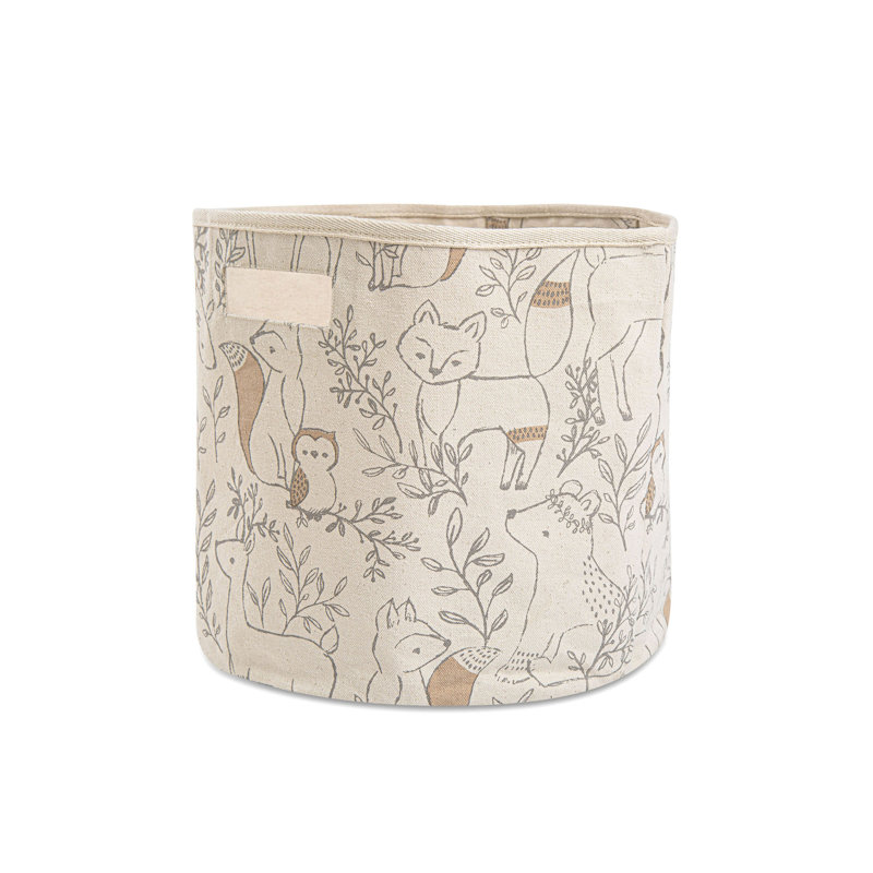 Birch Lane Gardenia Woodland Animal Storage Bin For Nursery.