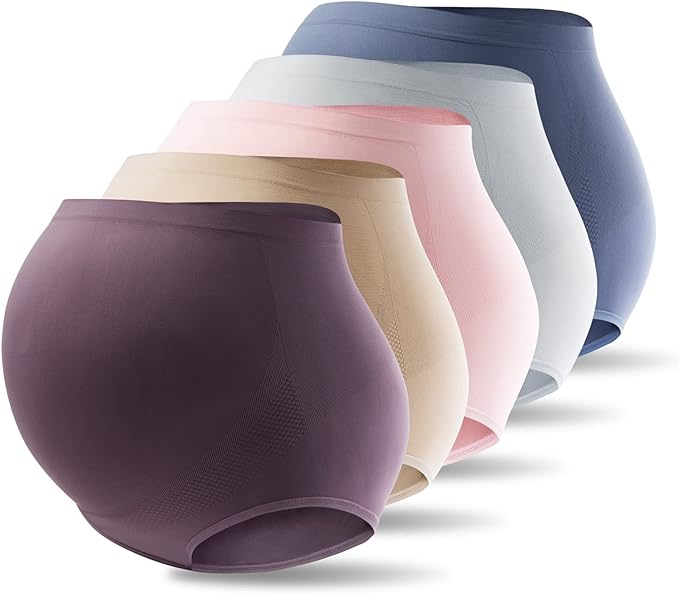 Mama Cotton Plus Women's Over Bump Maternity Underwear - $28.99.