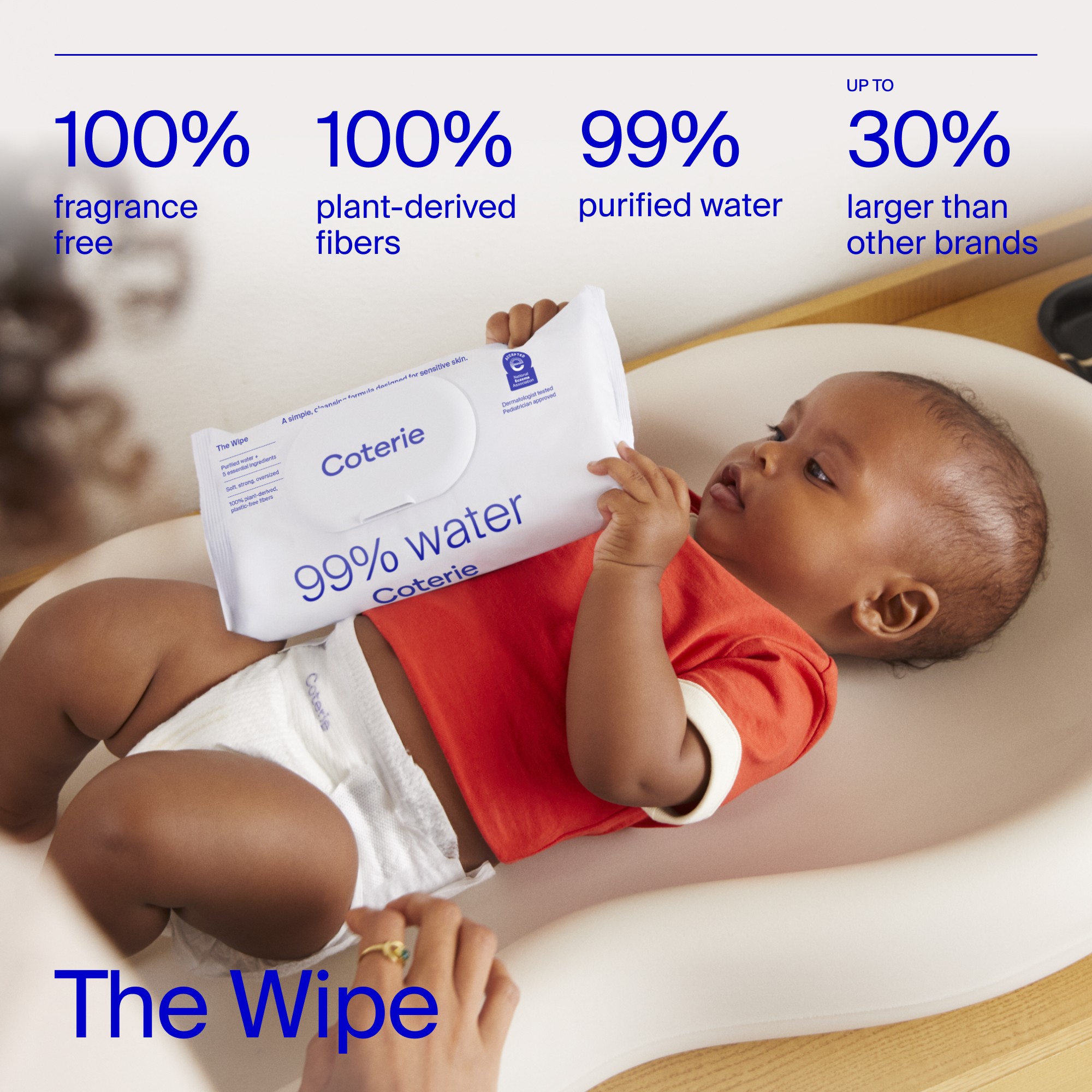 Coterie Baby Wipes.