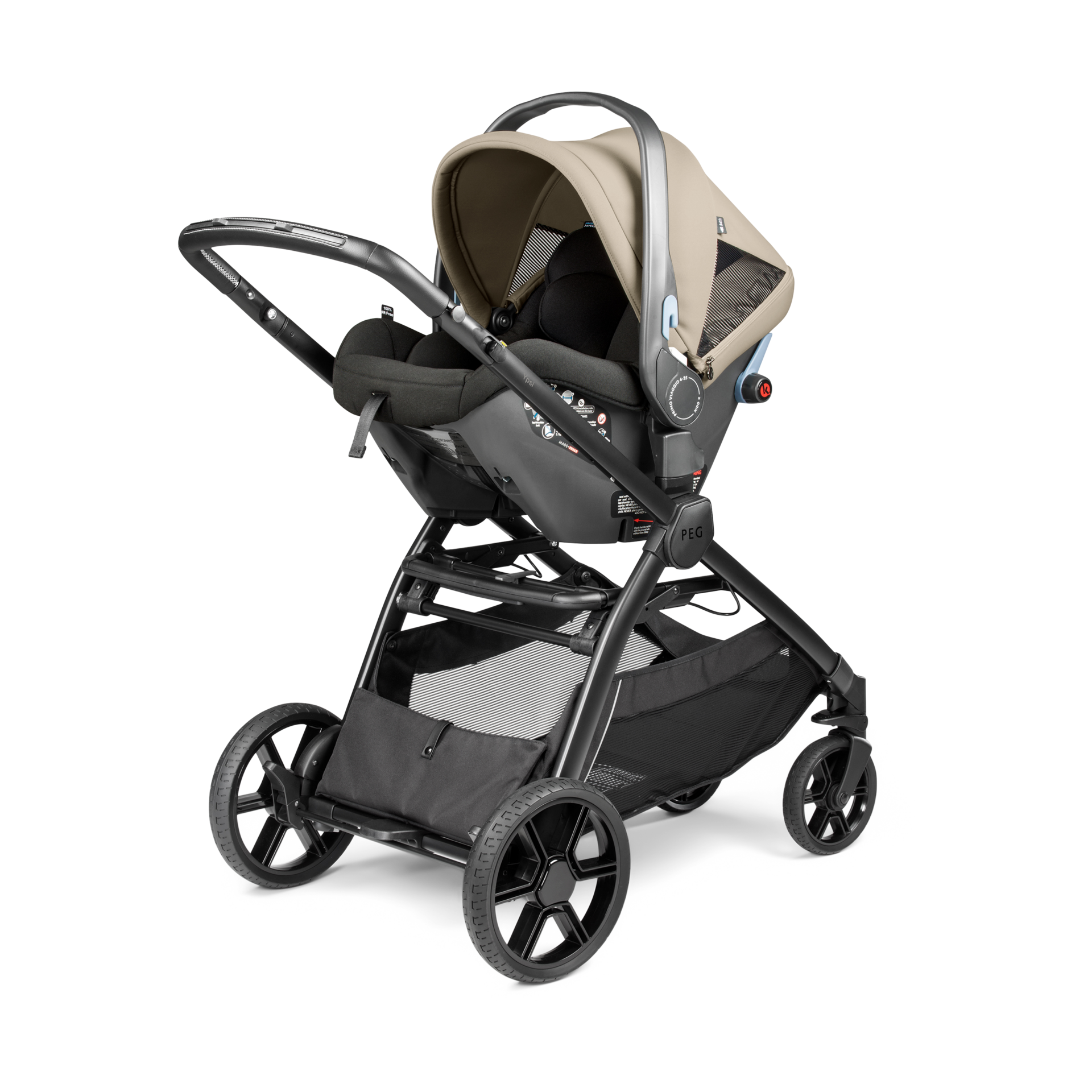Peg Perego Ypsi Travel System - Vanilla Blend.